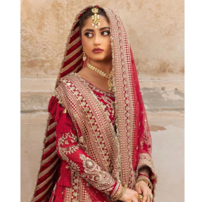 Red Lehenga Choli Indian Wedding Dress