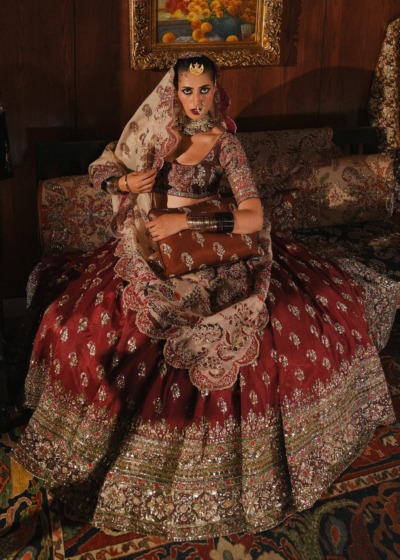 2025 Traditional Indian Bridal Choli Lehenga