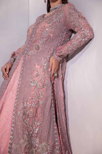 Pakistani A-Line Lehenga Kameez Bridal Dress - Image 7