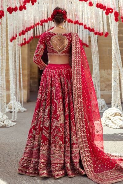 Traditional Indian Bridal Lehenga Choli Wedding Outfit